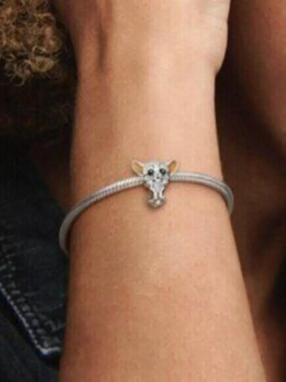 Pandora Silver & Gold Simba Charm